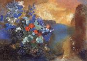 Odilon Redon Ophelia Among the Flowers Germany oil painting artist